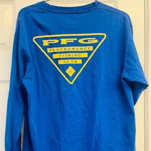 Long sleeve Columbia tee PFG shirt Medium